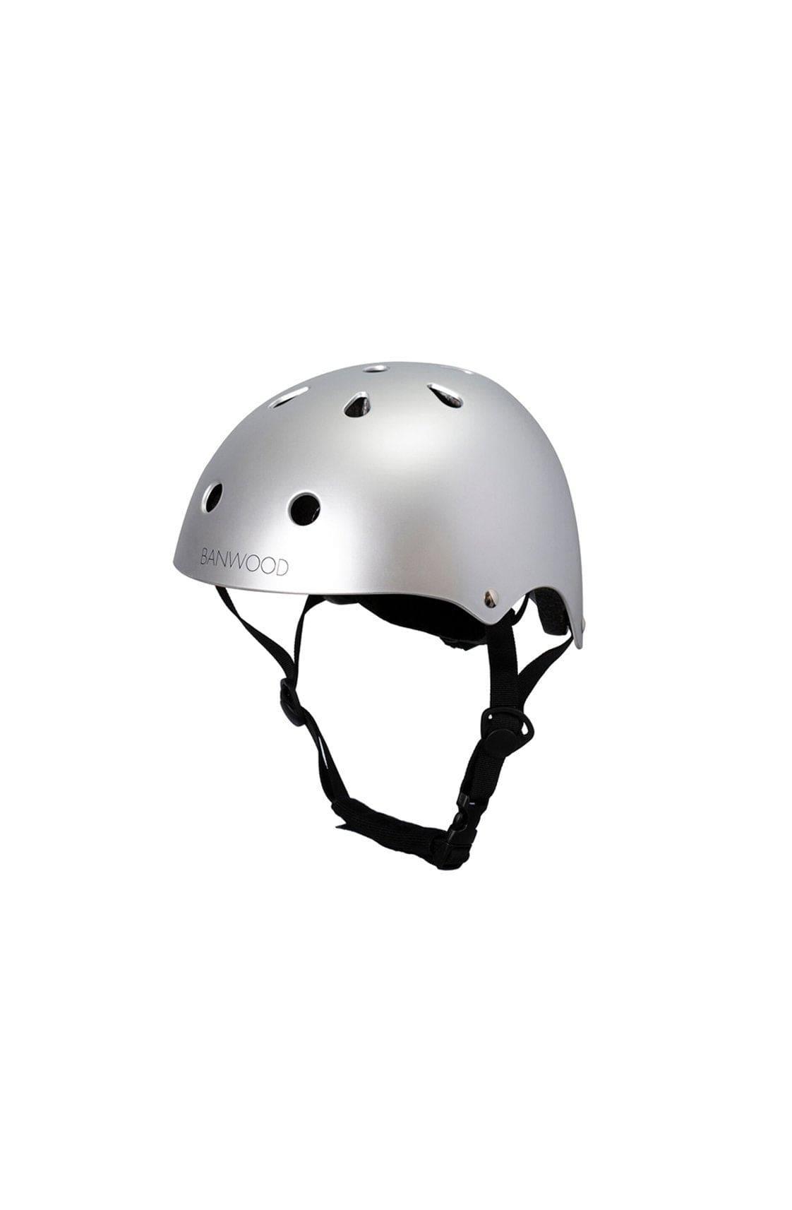 Banwood Classic Helmet Matte Chrome Hello Little Birdie