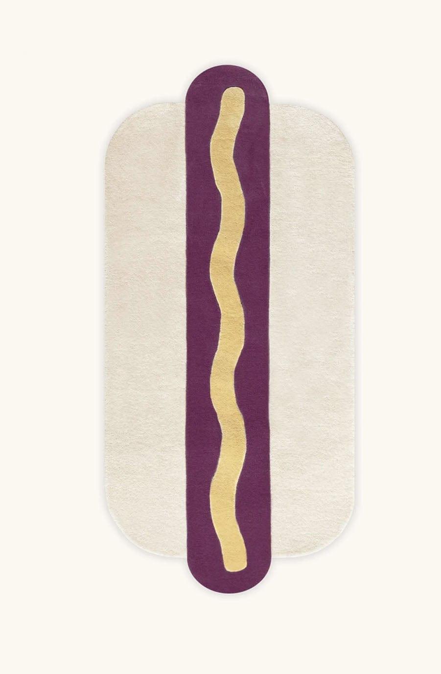 Maison Deux Kid's Statement Rug - Hot Dog Rug