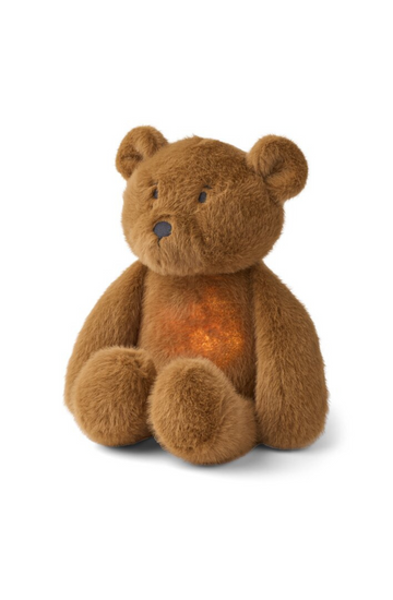 Liewood Hattie Humming Night Light Bear, Golden Caramel