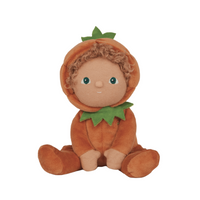 Olli Ella Happy Harvest Dinky Dinkum Doll, Perry Pumpkin