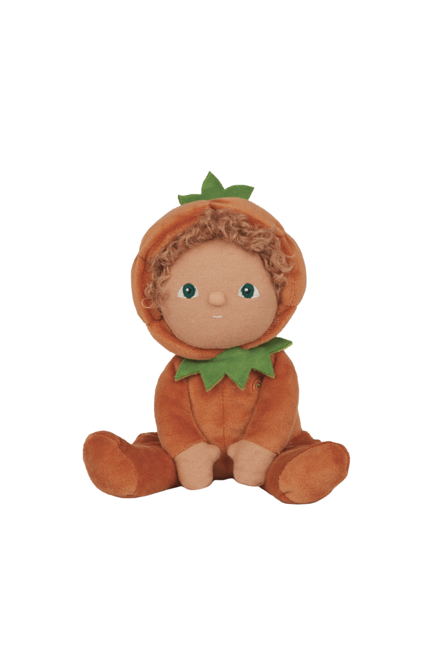 Olli Ella Happy Harvest Dinky Dinkum Doll, Perry Pumpkin