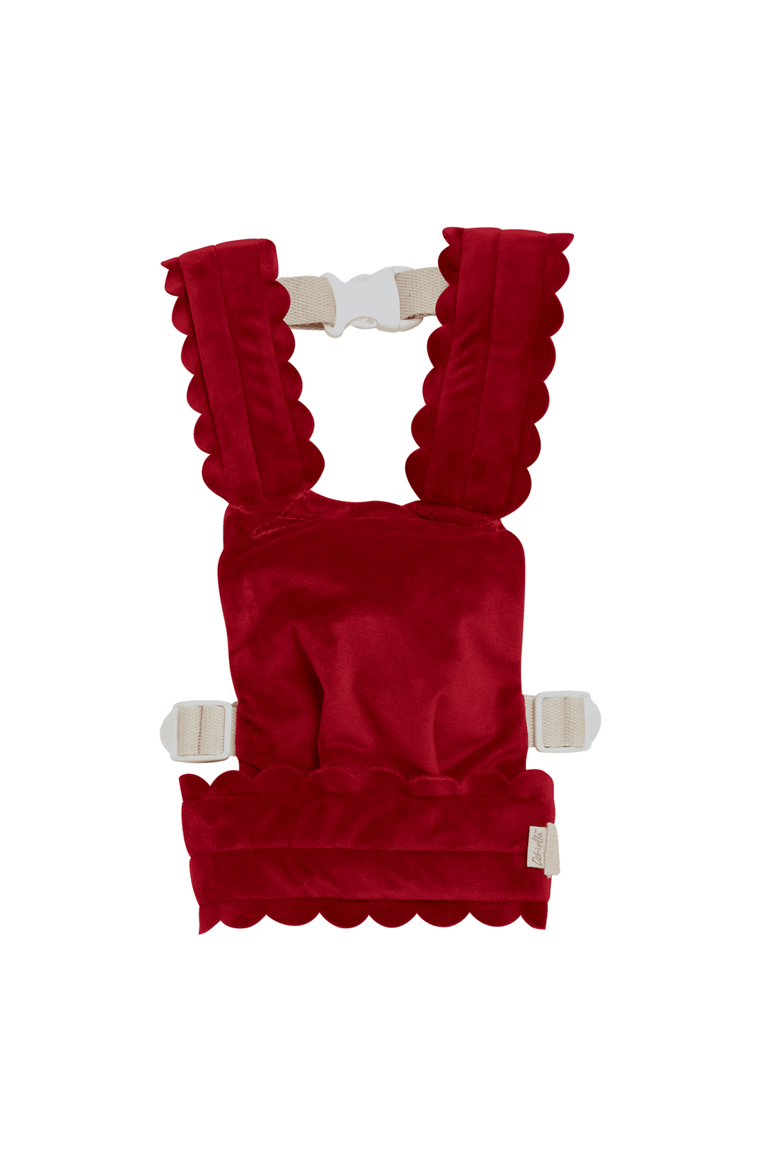 Olli Ella Dinkum Dolls Petal Carrier, Red