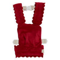 Olli Ella Dinkum Dolls Petal Carrier, Red