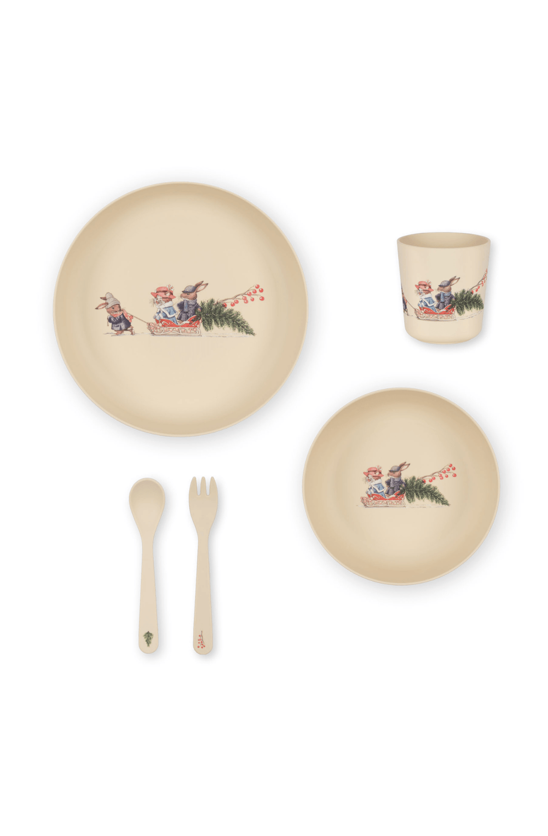 Konges Slojd Merry Christmas Dinner Set - Hello Little Birdie